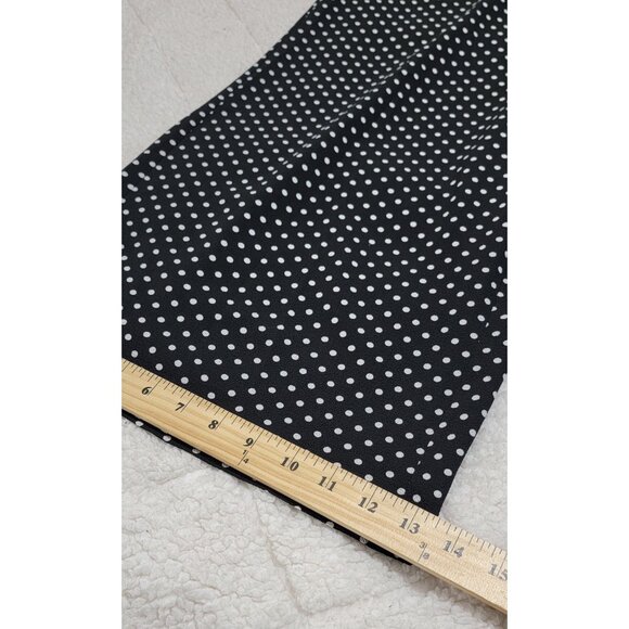 Max Studio NWT Wide Leg Black & White Dots Pull-on Pants Size 1X - Picture 7 of 11